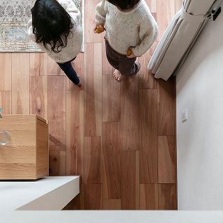 モデルハウスの内観